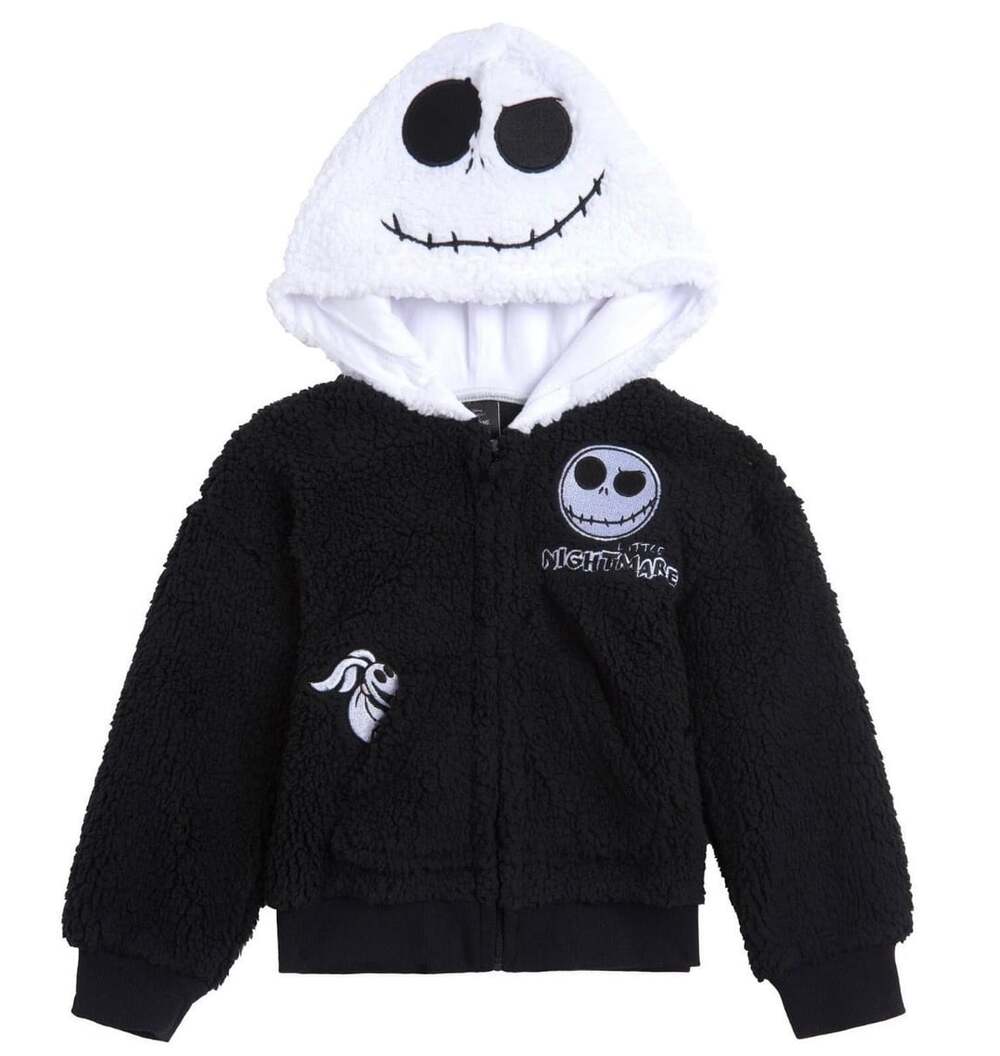 Disney Jack Skellington Cosplay Hoodie - Black/Jack Skellington, 3-6 Months